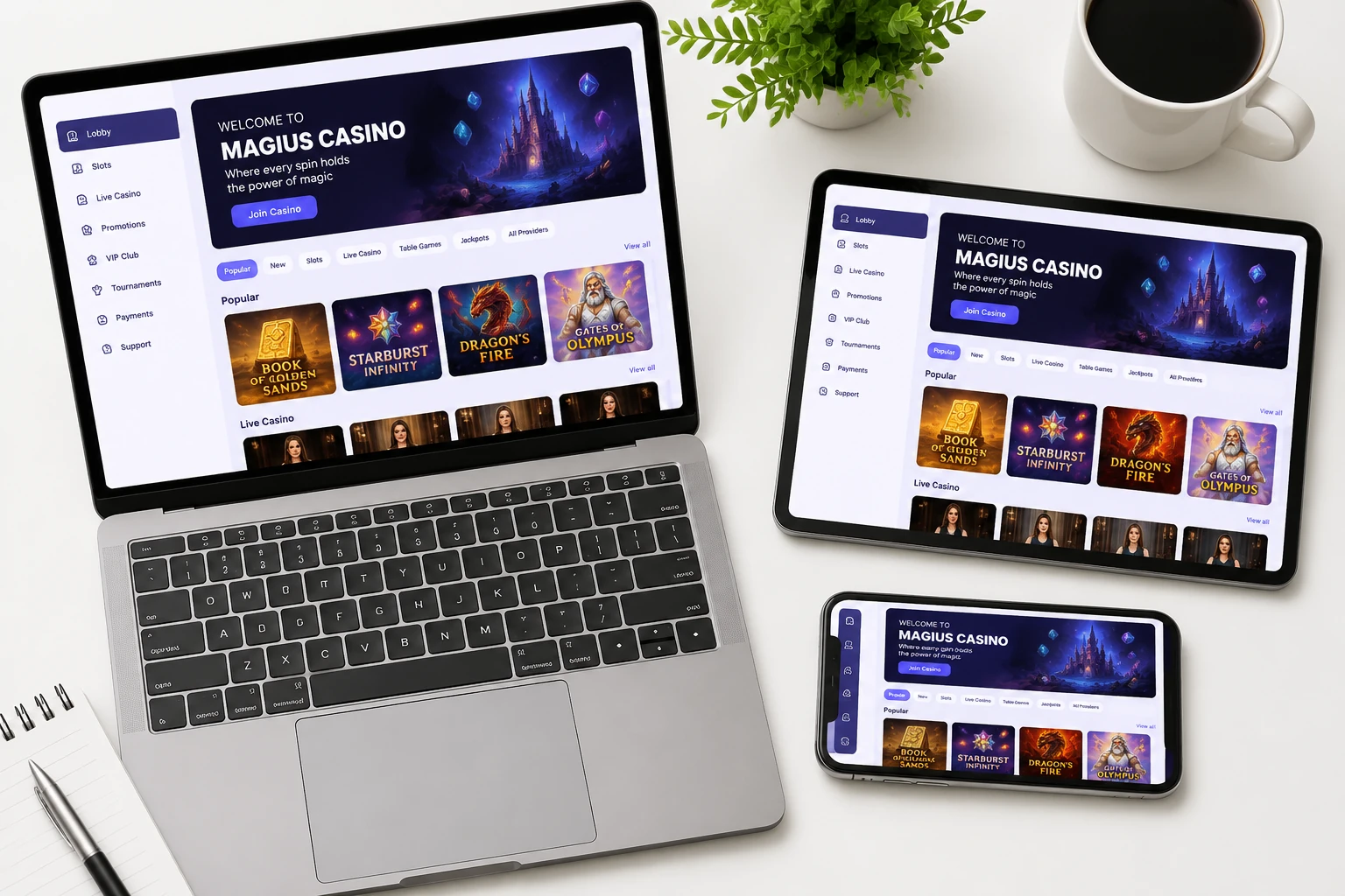 Magius Casino Games and Entertainment